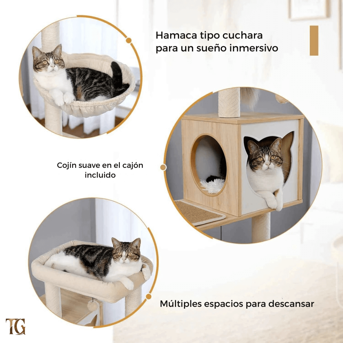 Aventura Indoor - Colección Wood Essentials - Tienda Gatos