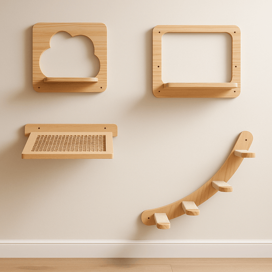 Pack de Alturas – Parque de Pared para Gatos - Tienda Gatos
