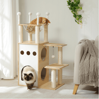 Atalaya Paraíso – Colección Wood Essentials - Tienda Gatos