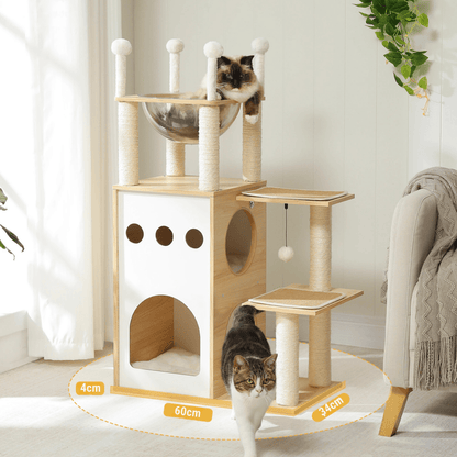 Atalaya Paraíso – Colección Wood Essentials - Tienda Gatos