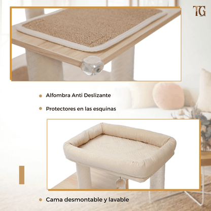 Aventura Indoor - Colección Wood Essentials - Tienda Gatos